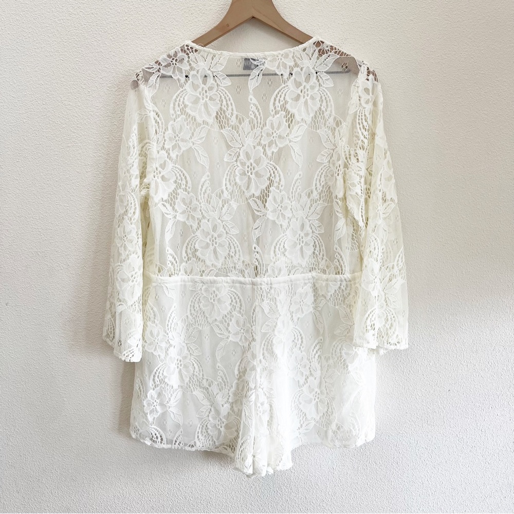 Show Me Your Mumu Lace Roxy Romper Size Large - Picture 5 of 8